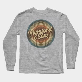 Mumford & Sons Vintage Vinyl Long Sleeve T-Shirt